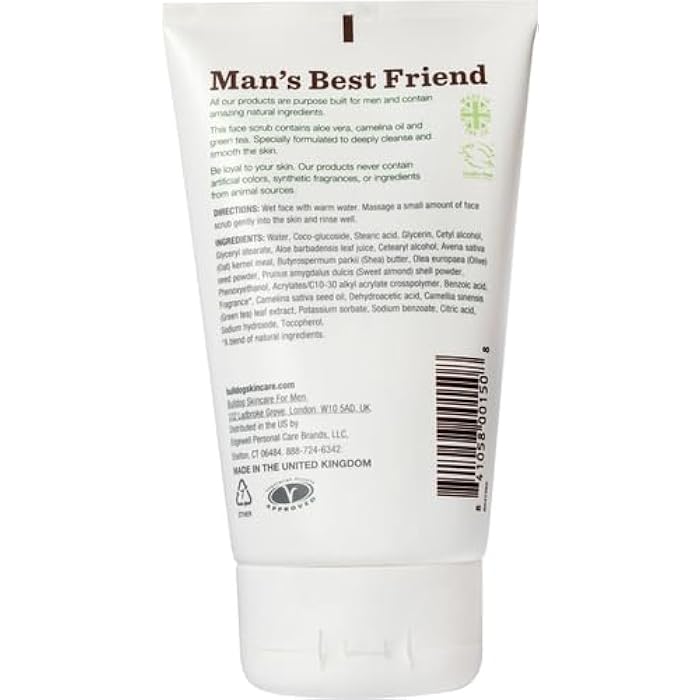 Bulldog Mens Skincare and Grooming Original Face Scrub, 4.2 Fluid Ounce - Image 3