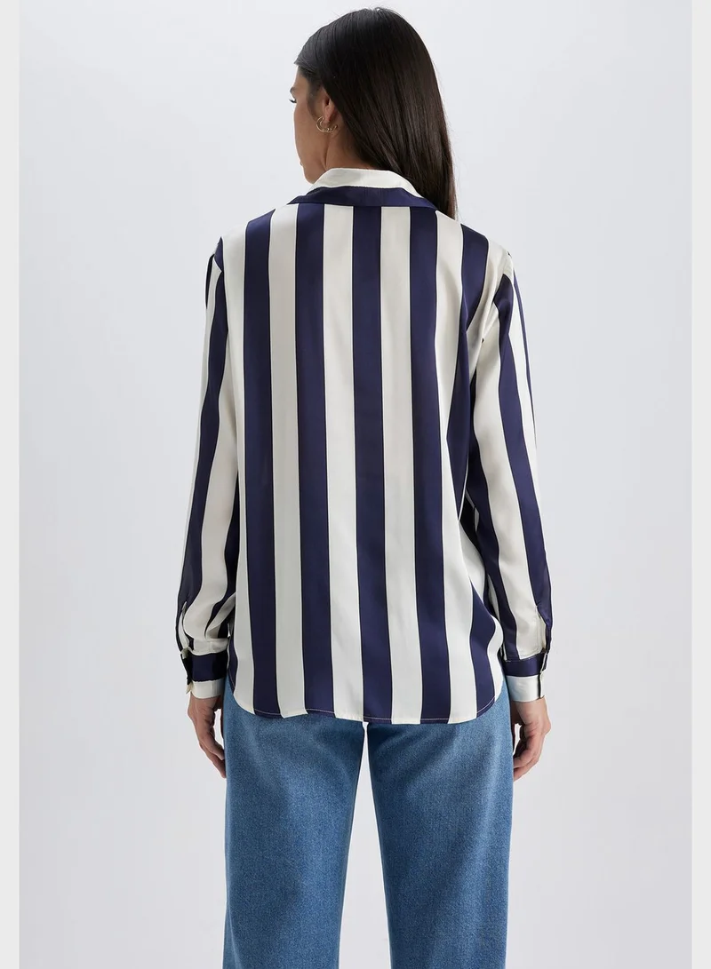 DeFacto Oversize Fit Long Sleeve Shirt