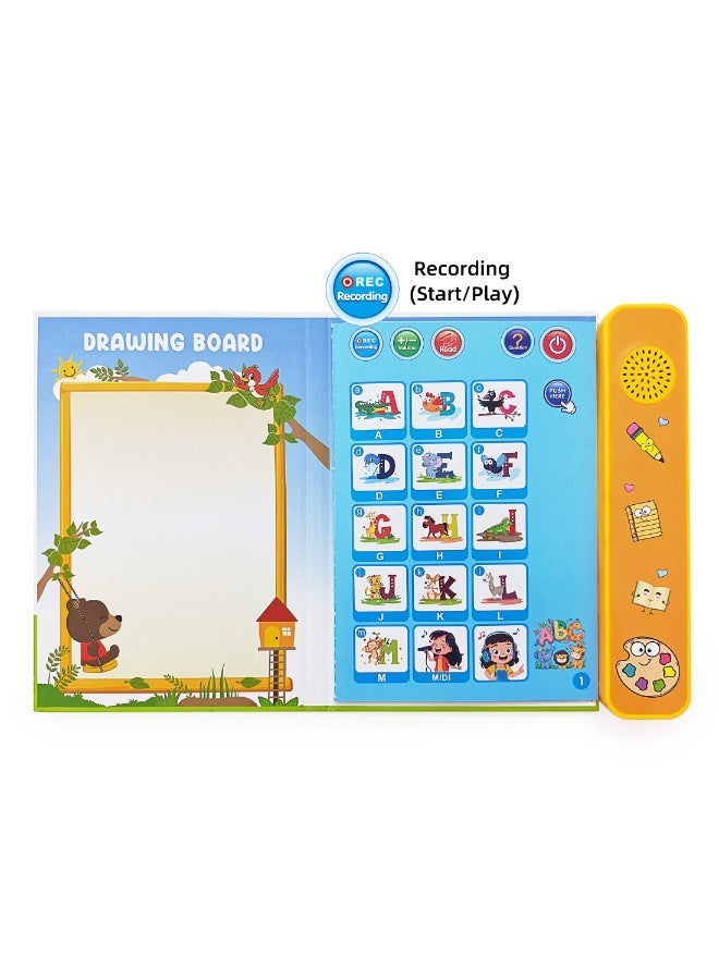 Interactive English Learning Sound Book for Kids | Audio Talking Toy with Songs and Educational Games | Best Gift for Children Boys Girls Ages 3+ Years Old - Image 4