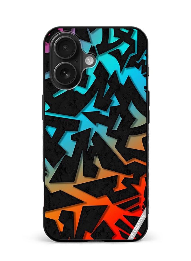 VR CREATIVE Protective Case Cover For Apple iPhone 16  Design Multicolour