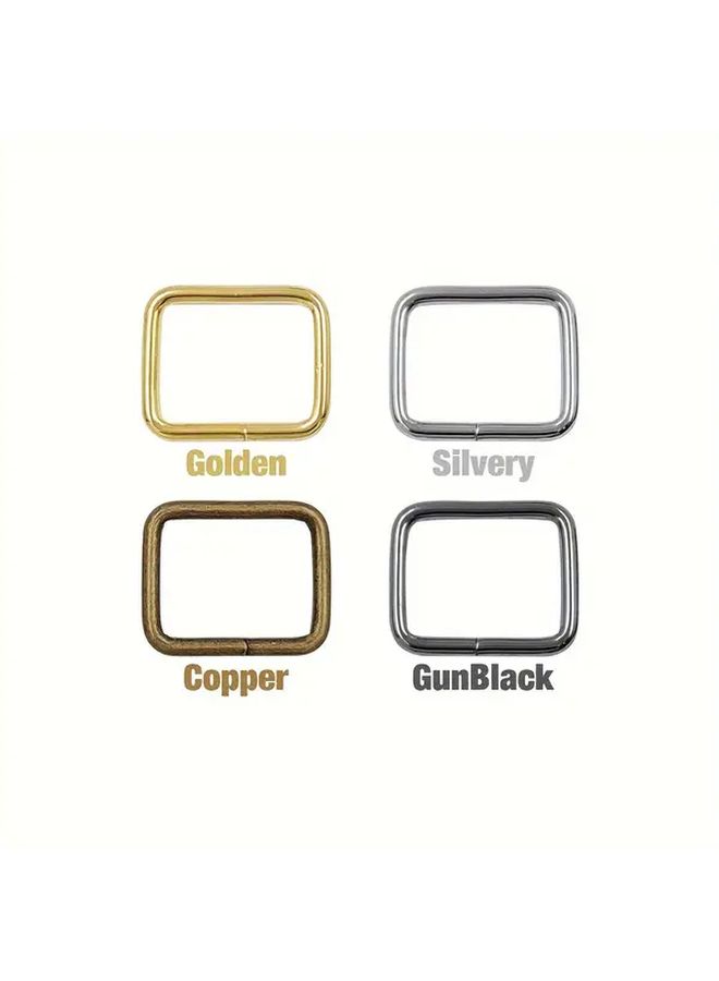 10pcs 1 26inch Copper Metal Square Buckle Alloy Accessories For Bags Wallets Luggage Straps - Image 3