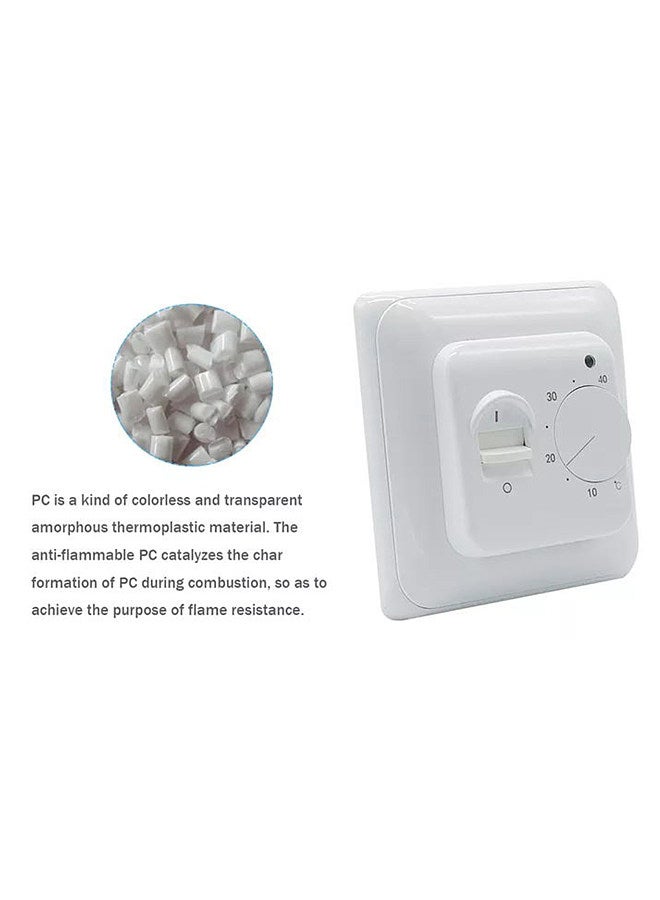 Generic Floor Heating Thermostat 3A Water Heating Thermostat Underfloor Heating Controller  - Image 3