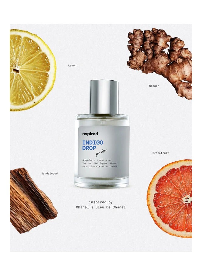 Nspired Indigo Drop Inspired by Chanel's Bleu De Chanel  For Men - Image 1