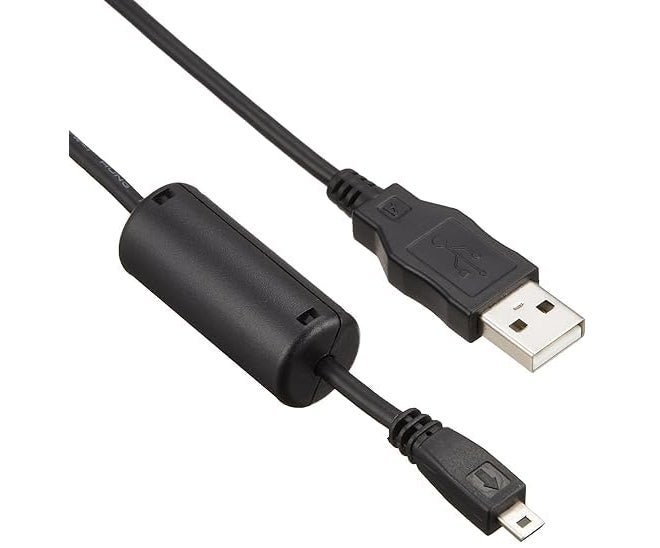 SKPM 2.0 USB Data Charger Cable 2.0 USB for Nikon Coolpix S01 S2600 S2900 S4200 S4300 S6100 Camera- Black - Image 2