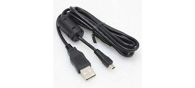 SKPM 2.0 USB Data Charger Cable 2.0 USB for Nikon Coolpix S01 S2600 S2900 S4200 S4300 S6100 Camera- Black - Image 1