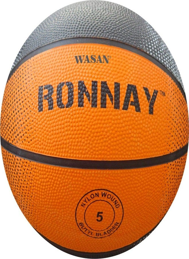 Wasan Ronnay Rubber Basketball Size 5 (12 Years and Above) - Image 2