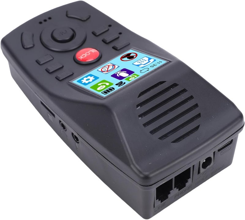 Gulf approved global quality Analog Telephone Management System with Answering Function for Call Blocking and Scam Callers 3 X AAA Battery Backup Easy Call Management,Customizable Voicemail Greeting ABSSupport for OS X Flexible usage build - Image 3