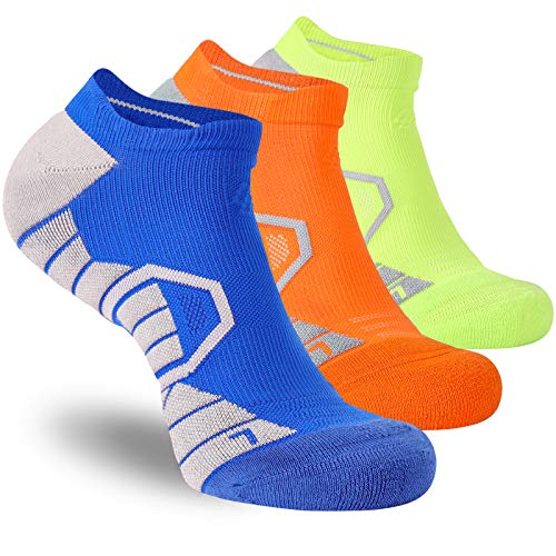 Hylaea Low Cut Athletic Running Socks for Women Men Cushion No Show Compression Socks for Sprots Gym Workout Cushion Coolmax - Image 1