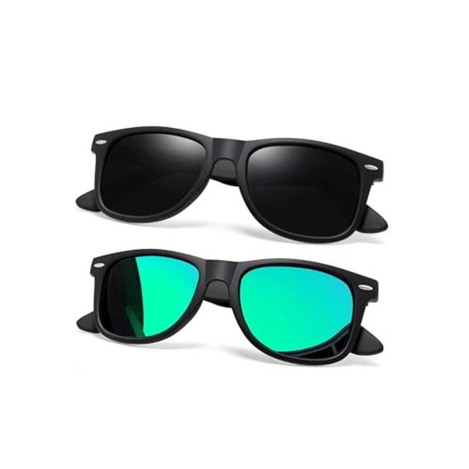 Joopin Square Polarized Sunglasses for Men and Women - UV400 Protection, Perfect for Driving