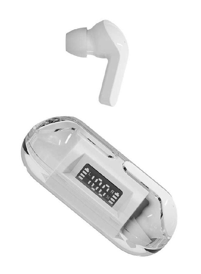 GREEN LION Sonic Wireless Earbuds White - Image 1