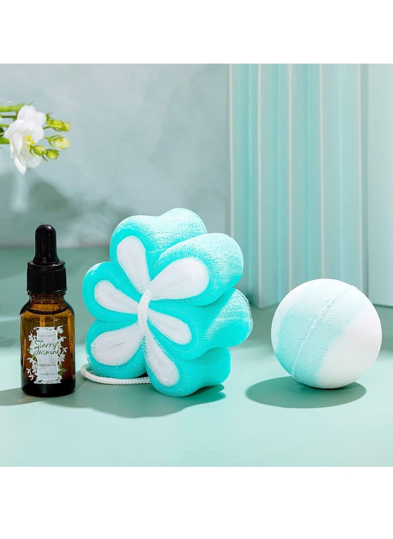 BODY & EARTH 8 Pcs Bath Set with Jasmine Scented, Includes Bubble Bath, Shower Gel, Milk Lotion & Butter, Hand Soap and More, Bath Gifts Set for Women  - Image 4