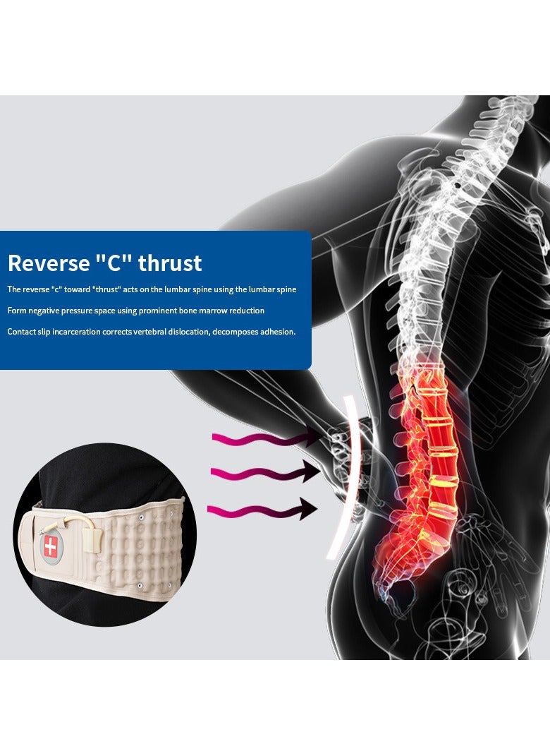 general Manual inflatable air pump with inflatable straps for men and women lumbar support belts |Health and beauty |Medical, mobility and disability |Orthopedics and support |orthotics, brackets - Image 2