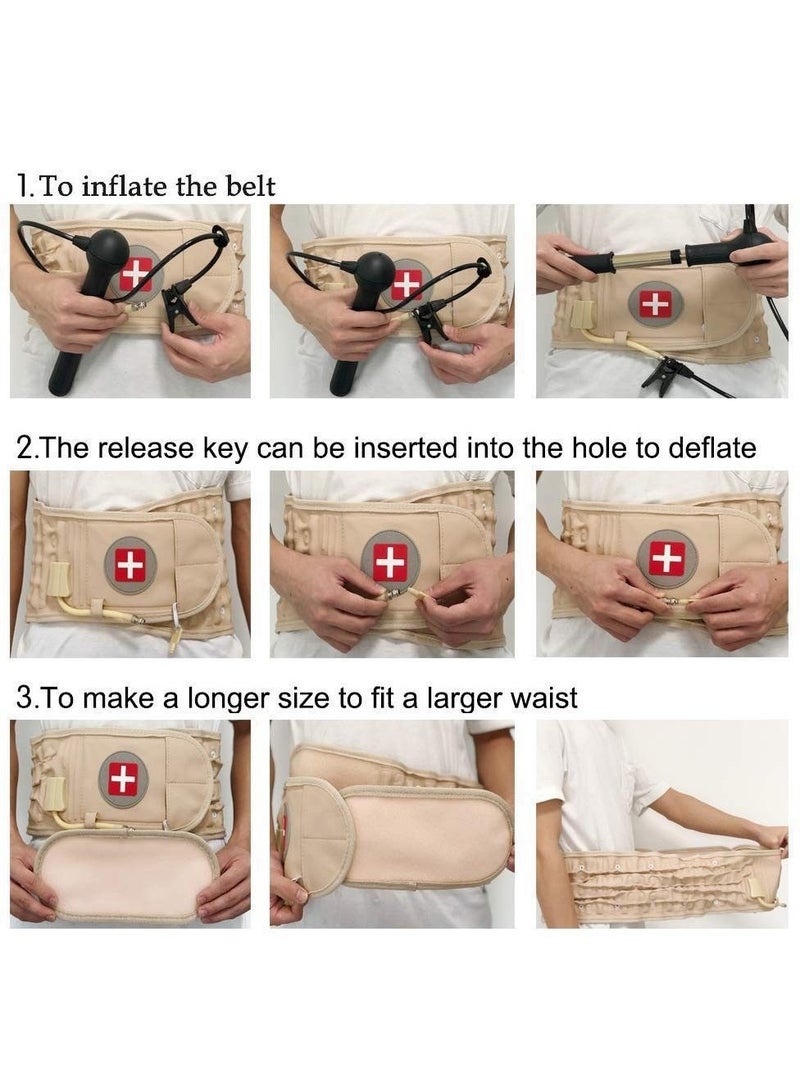 general Manual inflatable air pump with inflatable straps for men and women lumbar support belts |Health and beauty |Medical, mobility and disability |Orthopedics and support |orthotics, brackets - Image 3