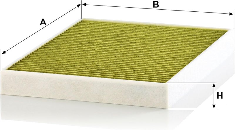 MANN FILTER Space saving MANN-FILTER FP 31 003 Cabin Air Filter - FreciousPlus Biofunctional Pollen Filter - For Cars Tiered cost purchase alternatives - Image 3