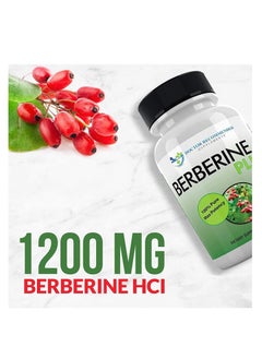 DOCTOR RECOMMENDED SUPPLEMENTS Berberine Plus 1200mg Per Serving - 120 Veggie Capsules  - Image 3