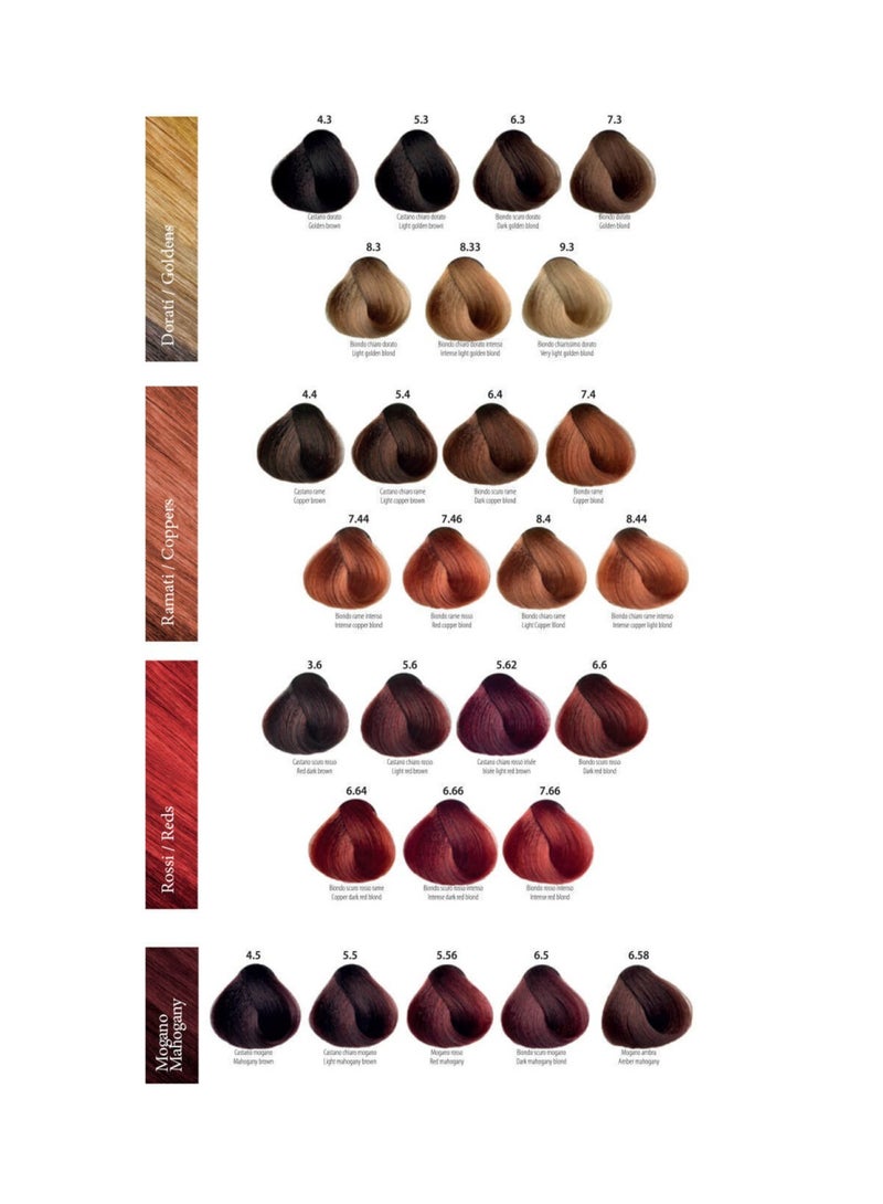 MAXIMA PROFESSIONAL Professional hair coloring cream with keratin and ceramides 9.99 almond color 100 ml - Image 3