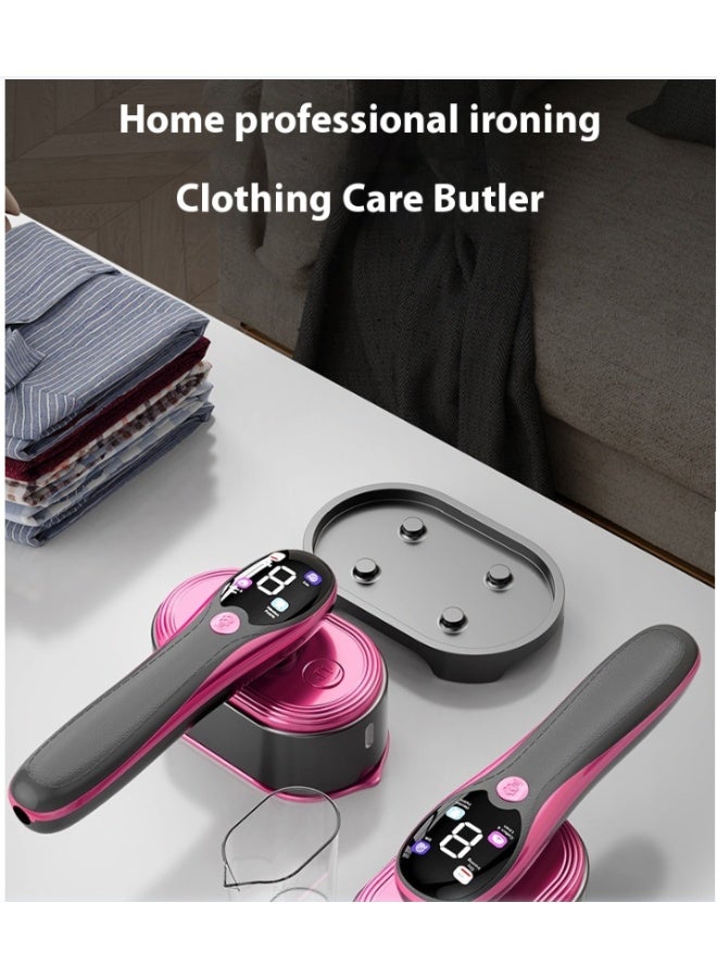 آي كي مكواة بخار ذكية محمولة 2 في 1 بالذكاء الاصطناعي | تعقيم 99.99% | 4 أوضاع للأقمشة | لوحة كبيرة 10140مم² | محمولة للمنزل والسفر - Image 4