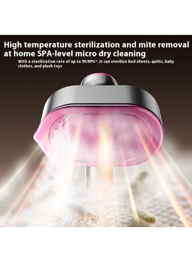 آي كي مكواة بخار ذكية محمولة 2 في 1 بالذكاء الاصطناعي | تعقيم 99.99% | 4 أوضاع للأقمشة | لوحة كبيرة 10140مم² | محمولة للمنزل والسفر - Image 5