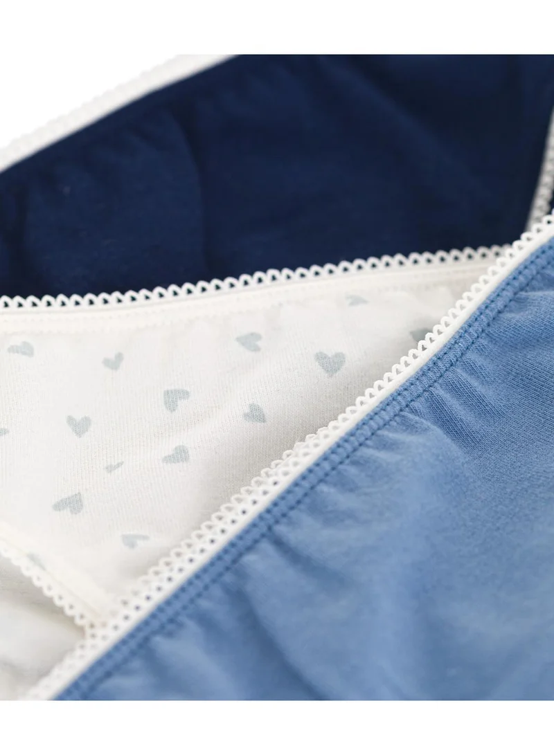 Petit Bateau Children's cotton and elastane knickers - 3-pack