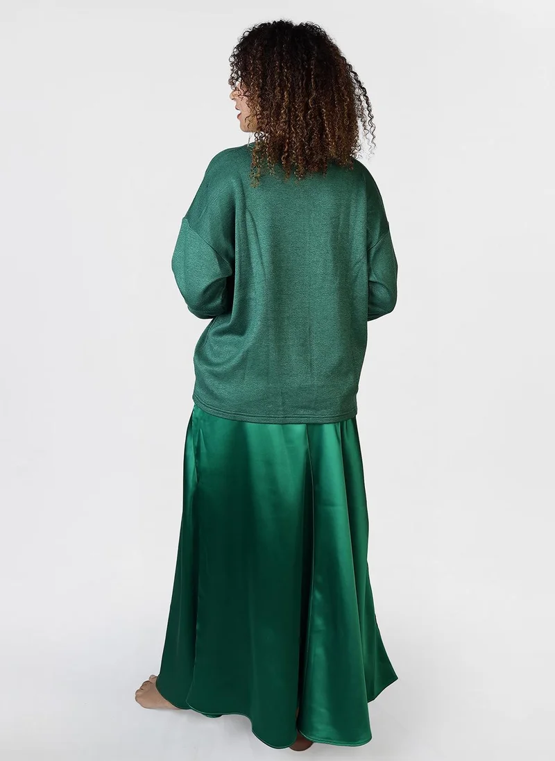 Bond Green Knit Sweater for Women | Best Price UAE