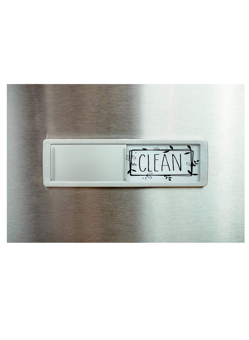 Barakah Dishwasher Magnet Cleaning Dirty Sign, Indicator, Stylish Universal Kitchen Dishwasher Washing Refrigerator Magnet, With Stickers Suitable For Kitchen Organization And Storage（2PCS） - Image 5