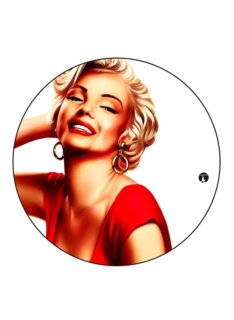 RKN Woman Printed Mouse Pad  Multicolour