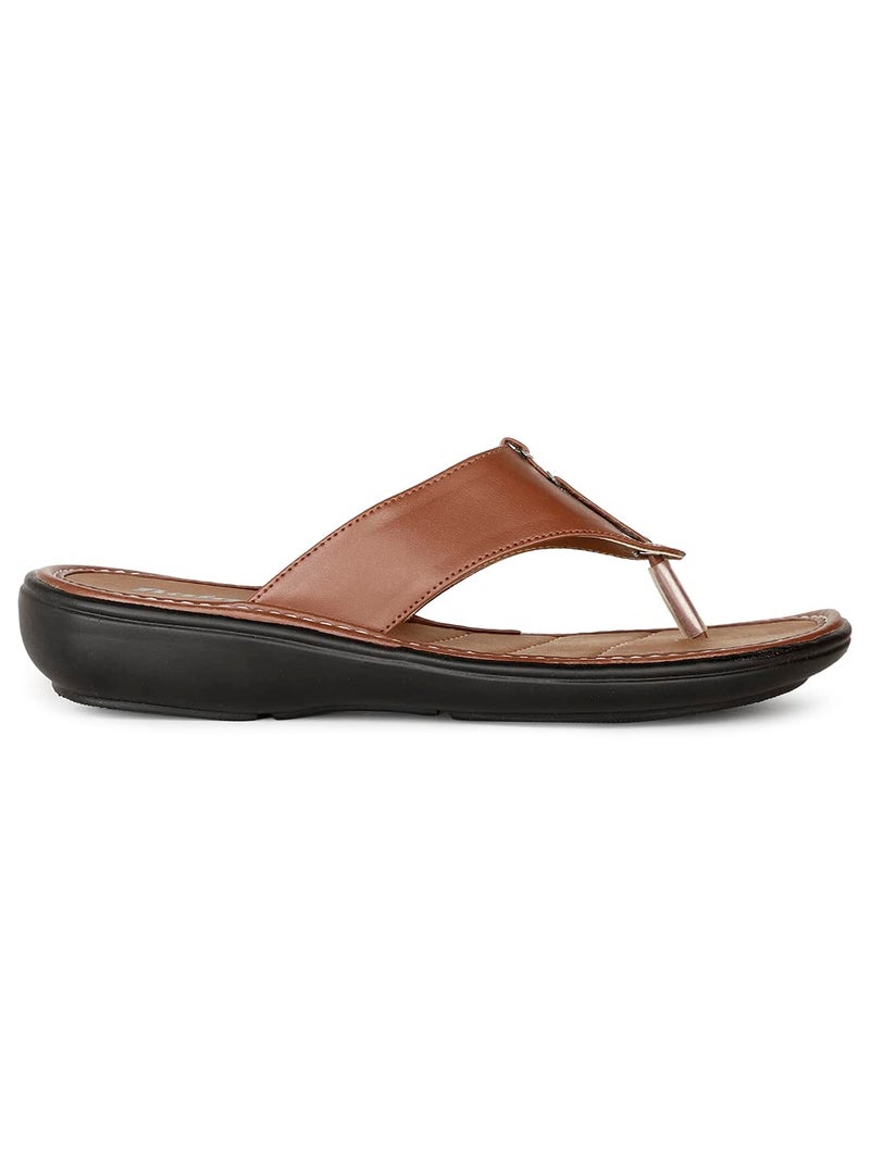 Bata Palm Women's Brown Sandals - 4 UK (6014905) - Image 2