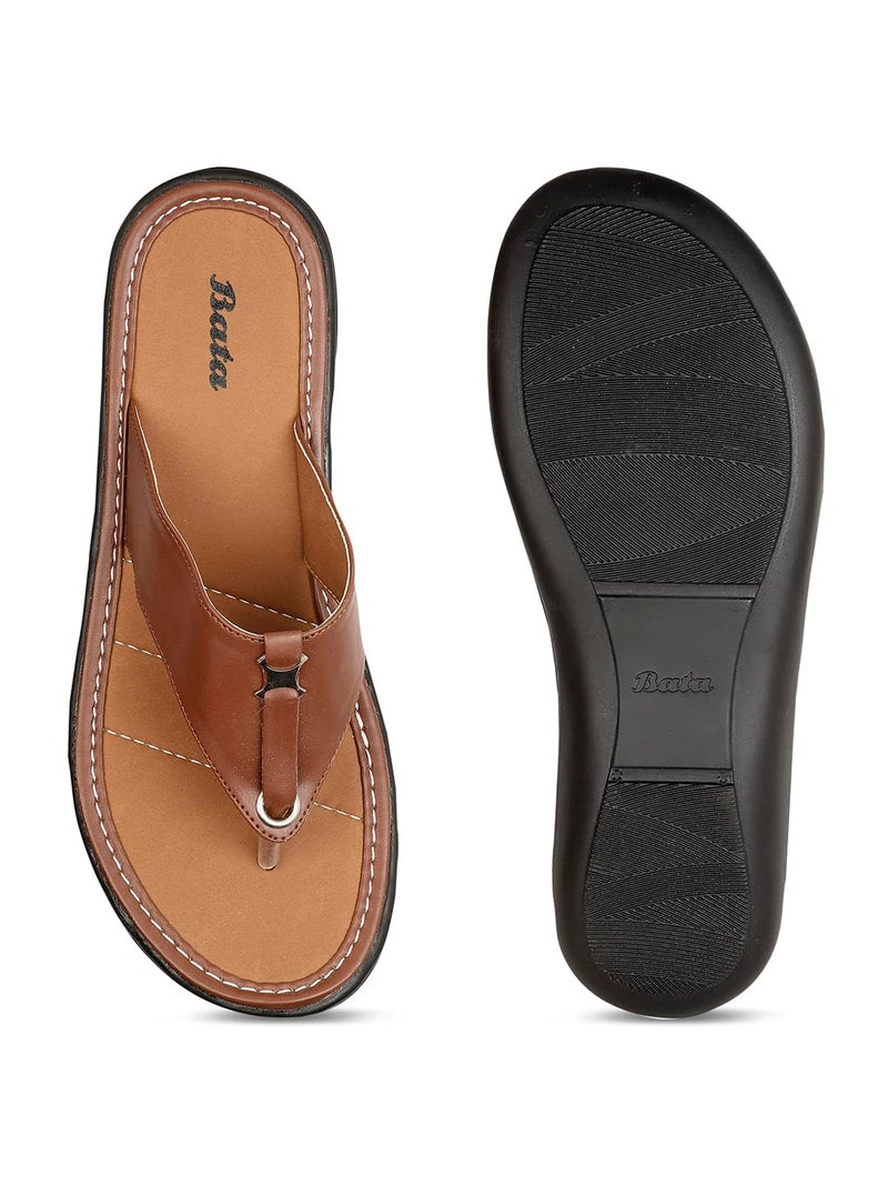 Bata Palm Women's Brown Sandals - 4 UK (6014905) - Image 4