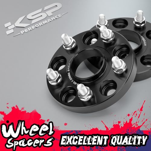KSP PERFORMANCE KSP 20mm 5x114.3 Hubcentric Wheel Spacers Fit TC XB, ES300 350, GS300 350 430,IS250 300 350,LS400 430 460,RC300 350, Camry Highlander Tacoma(4 pcs 60.1 bore 12X1.5mm) - Image 5