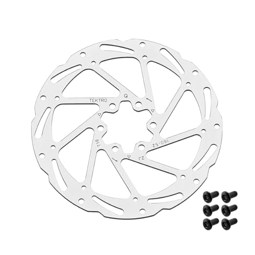 TEKTRO 24 Series Bicycle Disc Brake Rotor For Maximum Control | 180mm Diameter, 6-Bolt Pattern | 1.8mm Thickness - Image 4