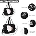 Lushandy Baby Diaper Bag Tote Mom Bag Cute Crossbody Diaper Bags Baby Travel Bags for Girl Paaleras Para Bebe Black Large - Image 2
