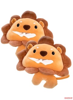 RoadPower Car Tissue Box Cute Cartoon Soft Plush Napkin Tissue Paper Holder Portable Paper Package Case Car Seat Tissue Box Car Styling Accessories 2 Pack  - Image 1