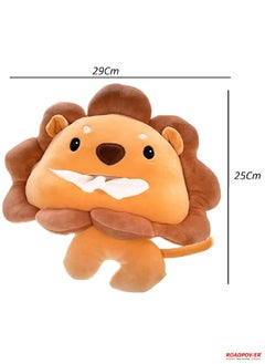 RoadPower Car Tissue Box Cute Cartoon Soft Plush Napkin Tissue Paper Holder Portable Paper Package Case Car Seat Tissue Box Car Styling Accessories 2 Pack  - Image 3