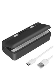 Portable Food Seal Machine For Plastic Bags Kitchen Handheld Vacuum Sealer Small Chip Bag Resealer And Opener Hand Packet Sealer And Cutter Kitchen Gadgets Sealing Clip