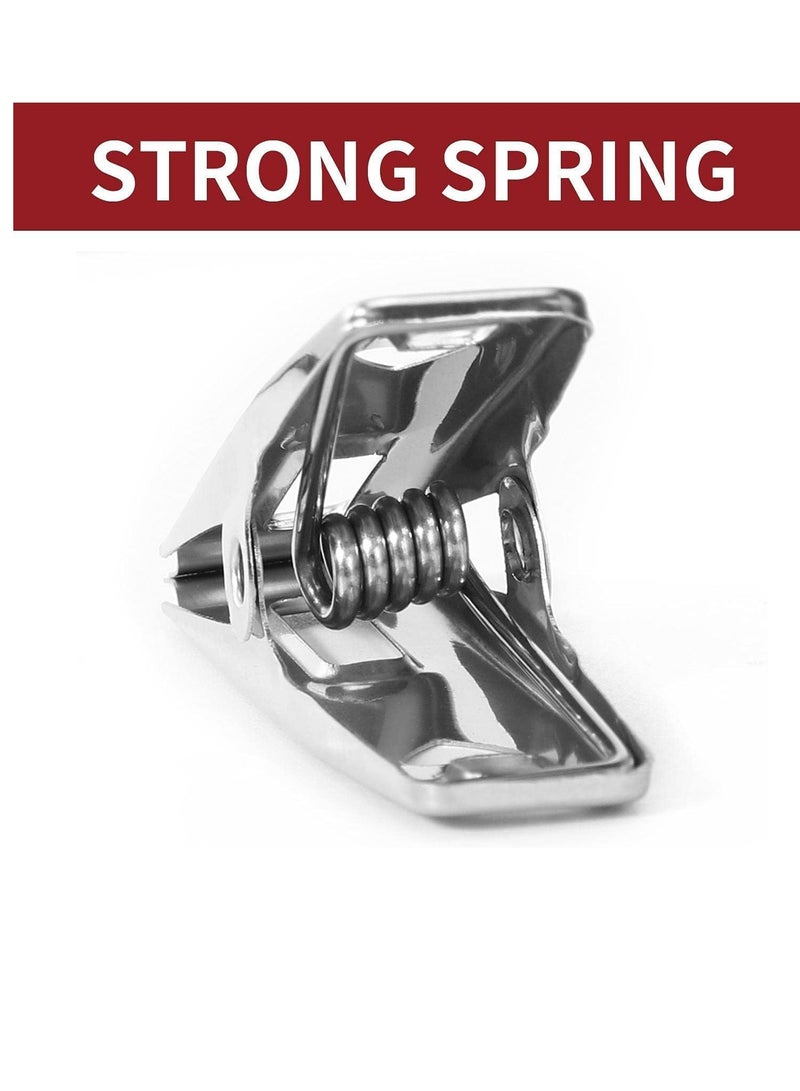 20-Pack Metal Towel Hooks - Heavy Duty Stainless Steel - Image 4