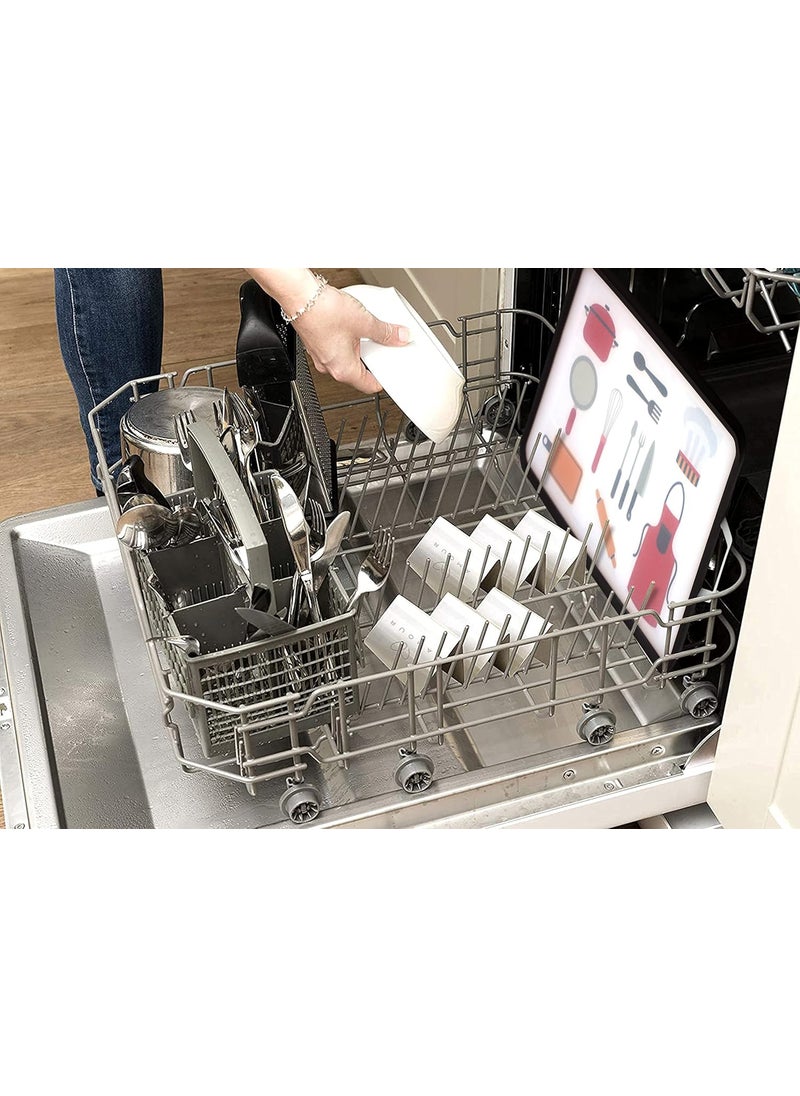 AMOUR Amour Taco Holder Taco Stand Holds up to 3 Tacos Each as Plates Safe for Dishwasher Oven and Grill  - Image 5