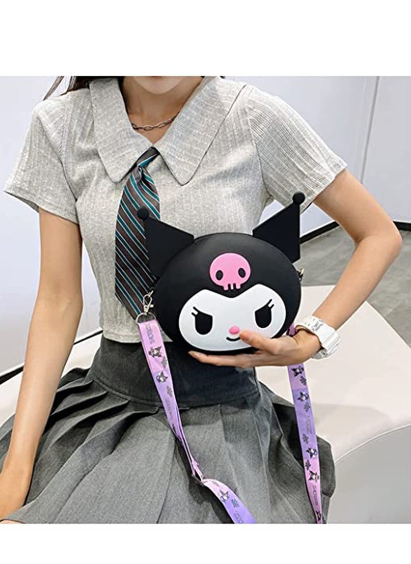 Excefore - Kawaii Crossbody Shoulder Bag, Cartoon Shoulder Bag, Large Capacity Messenger Bag for Girls School Outing,  Crossbody Bag for Women Girls - Image 1