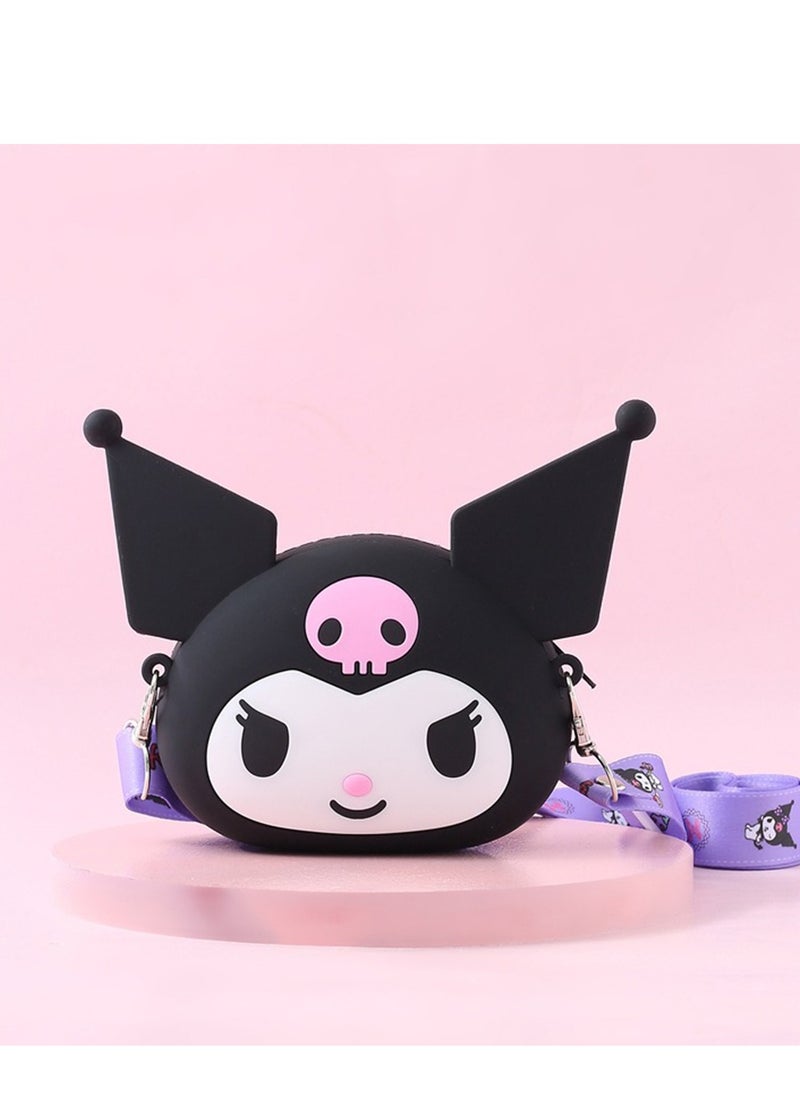 Excefore - Kawaii Crossbody Shoulder Bag, Cartoon Shoulder Bag, Large Capacity Messenger Bag for Girls School Outing,  Crossbody Bag for Women Girls - Image 1
