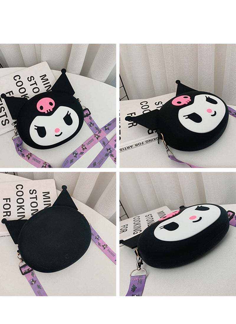 Excefore - Kawaii Crossbody Shoulder Bag, Cartoon Shoulder Bag, Large Capacity Messenger Bag for Girls School Outing,  Crossbody Bag for Women Girls - Image 1