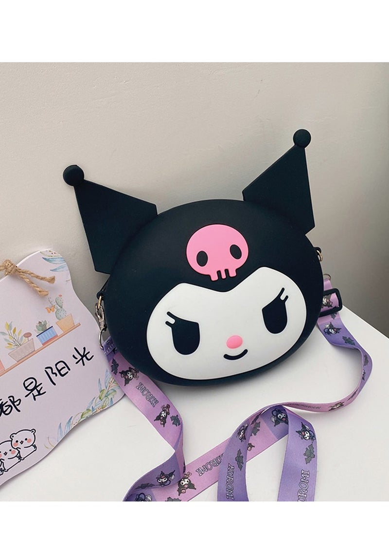 Excefore - Kawaii Crossbody Shoulder Bag, Cartoon Shoulder Bag, Large Capacity Messenger Bag for Girls School Outing,  Crossbody Bag for Women Girls - Image 1