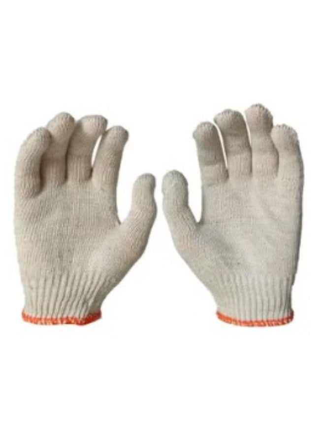 قفازات قطنية للعمل والحماية – راحة يومية ومرونة مثالية للأعمال اليدوية - Image 1