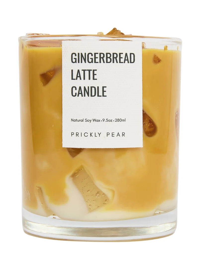 Prickly Pear Gingerbread Latte Candle