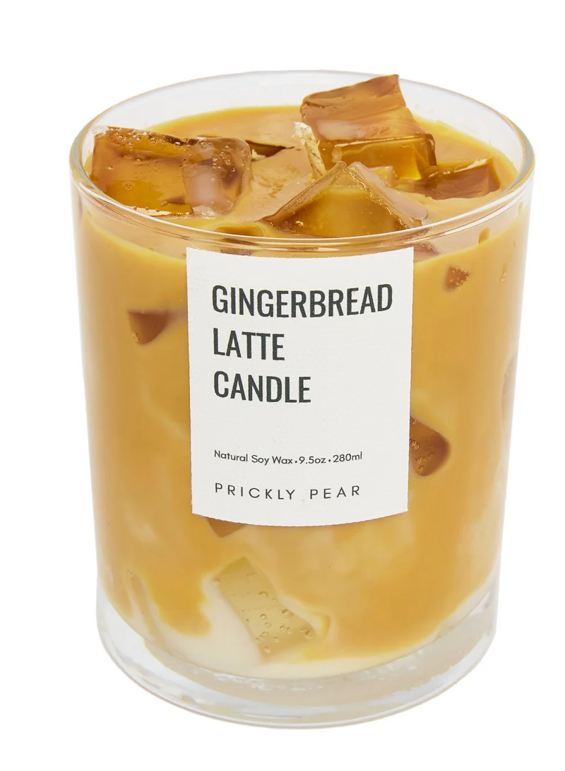 Prickly Pear Gingerbread Latte Candle