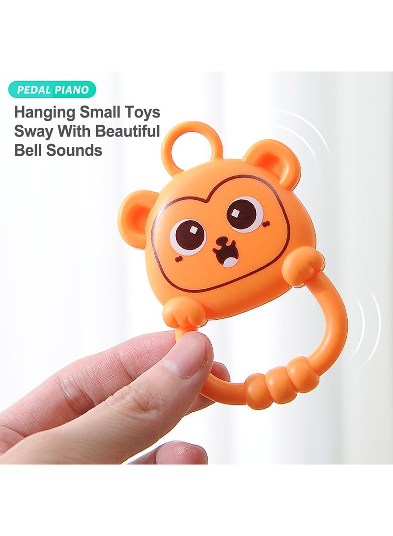 MaBaby سجادة لعب الأطفال في صالة الألعاب الرياضية، سجادة وقت البطن، مركز الأنشطة الموسيقية لحديثي الولادة، ألعاب البيانو، بساط لعب الأطفال، ضوء الموسيقى، هدايا حديثي الولادة لألعاب الأطفال - Image 2