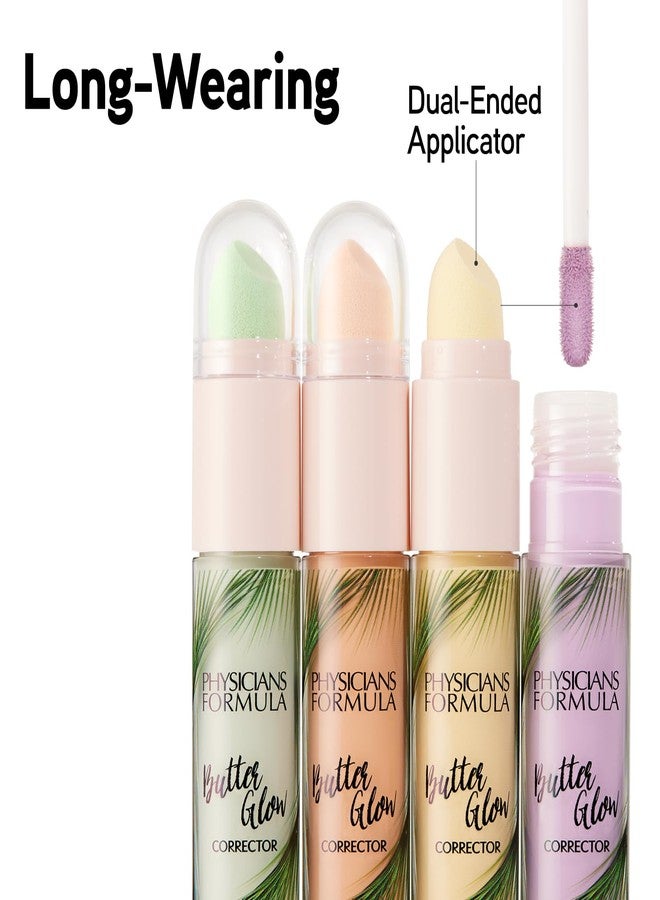 Physicians Formula Butter Glow Corrector, Neutralizes Dark Discoloration & Corrects Under-Eye Area, Infused with Illuminating & Moisture Boosting Ingredients- Yellow - Image 2