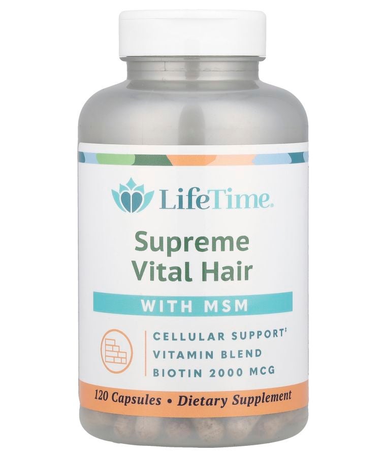 Supreme Vital Hair with MSM 120 Capsules