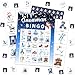 Mueddur Snowman Bingo Game Card Winter Holiday Party Bingo Set for Adults Large Group Family Friends Christmas Winter Holiday Games for 24 Players 30 - Image 2