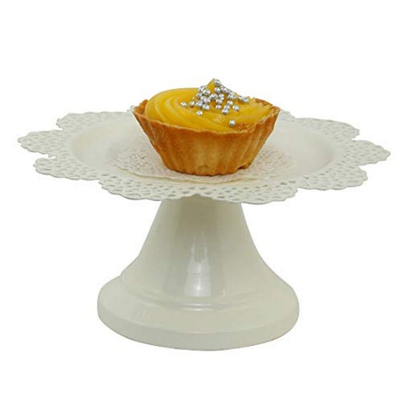 ELAN Flourish Cake Stand, Dessert Cupcake for Wedding |Event| Birthday Party (Off-White, 1/2 Kg Only) - Image 5