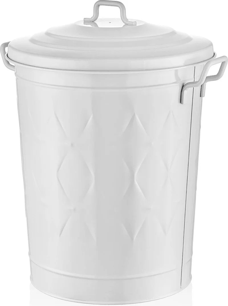 ذا ميا Prizma Laundry Basket White PZM0019