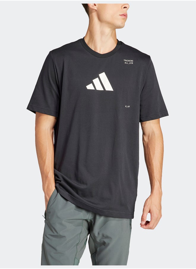 Adidas All-Gym Category Graphic T-Shirt  - Image 2